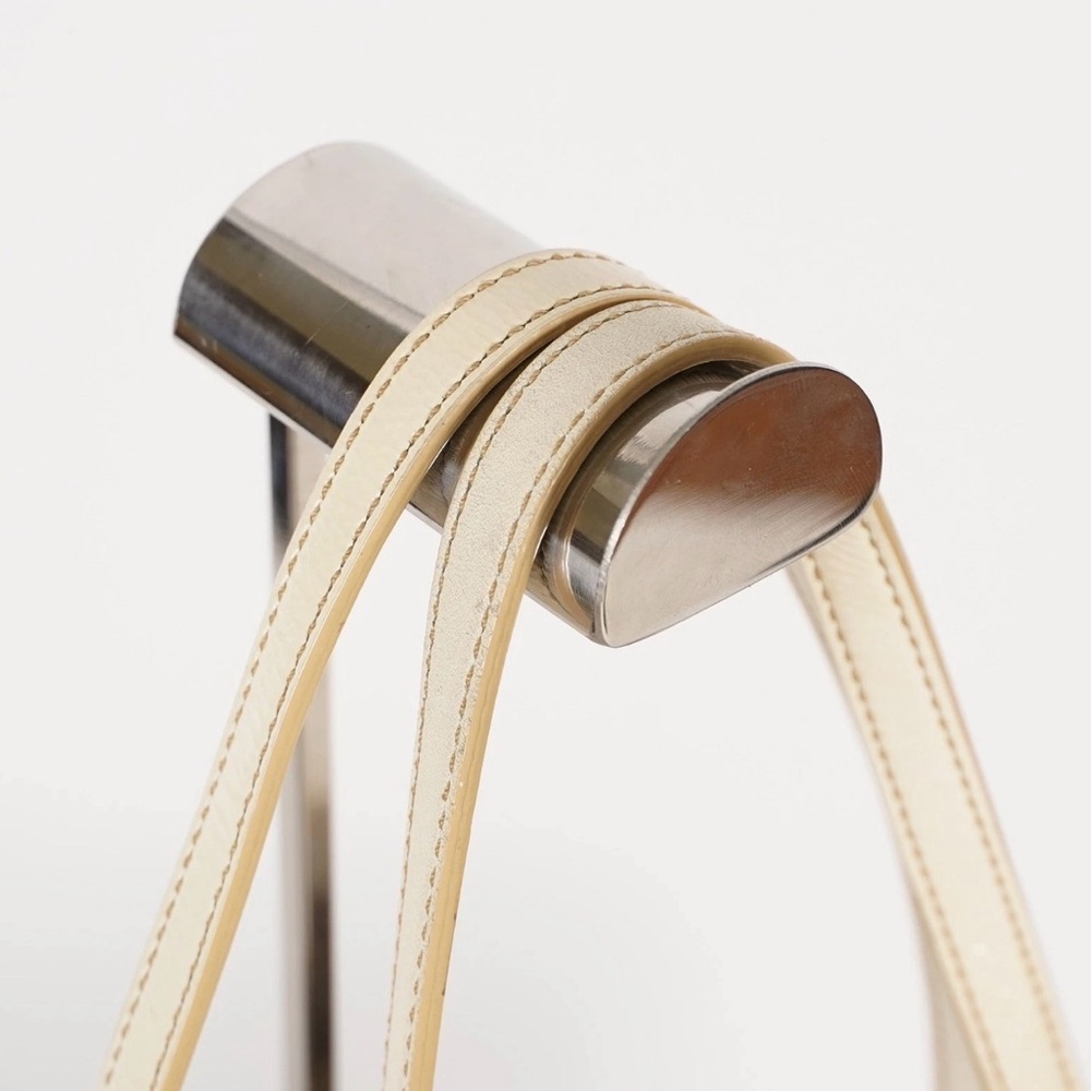 Coach Signature Brown and Cream Canvas Leather Tote Bag - Picture 6 of 16